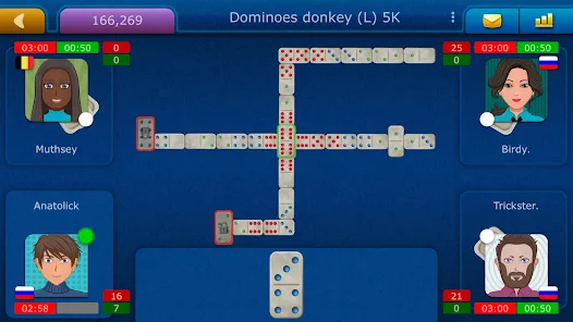 Dominoes LiveGames online preview 6
